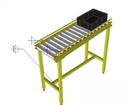 Gravity Roller Conveyor