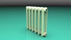 Heat Radiator 3D Model