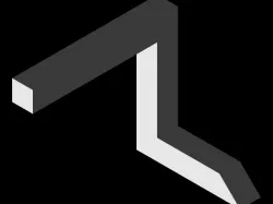 Impossible triangle.