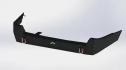 Jeep grand cherokee wj rear bumper