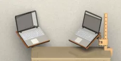 Laptop wooden mount ( wall / table )