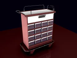 MEDICINE DEALING CART     (NEW VERSION)