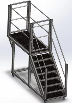 MOVABLE PLATE-FORM ACCESS