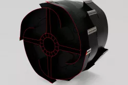 NASA Regolith Drum v02