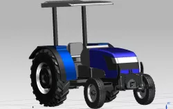 New Holland TT50 Tractor + Front Pto