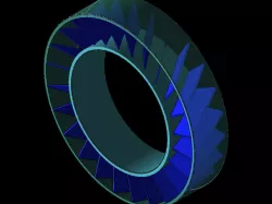 Nozzle Axial Turbine