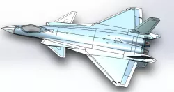 PLAAF-J20 Stealth fighter model