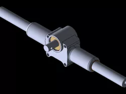 Rack and pinion steering gear box