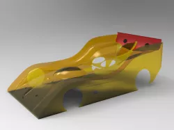 RC car body shell