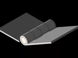 RC plane hinge
