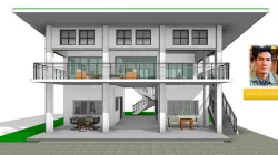 REVIT 2019 _ MODERN HOUSE 02  BY SANGWAN