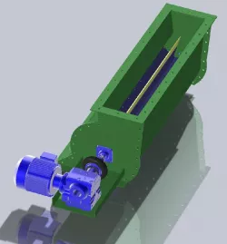 Rotary volumetric feeder hopper