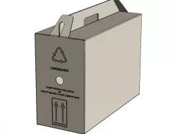 Shipping Carton with handle