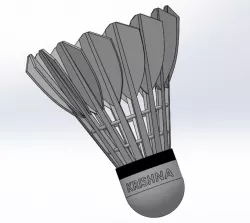 SHUTTLE COCK (BADMINTON CORK)