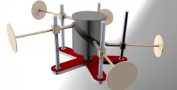 Simulation of a Cam with 5 axes