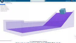 Sliding Cube simulation