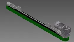 Small Vertical Belt Guide Conveyor