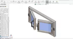 SolidWorks 2019 - Montaj Eğitim - Menteşe İlişkisi (Hinge Mate) - Bölüm - 13