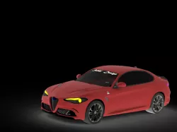 SolidWorks Alfa Romeo Giulia QV