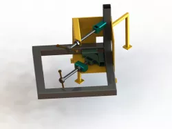 Square tube corner welding fixture
