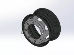 Steel wheel