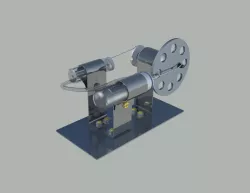 Stirling engine (hot air engine)