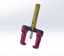 this is a hydraulic puller. 8 tons