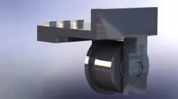 TROLLEY WHEEL FOR JUMBO PRESS ROLL-PAPER MILL