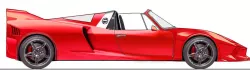 Twin Engine Concept Supercar