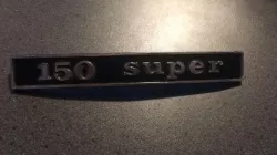 vespa super 150 embleem