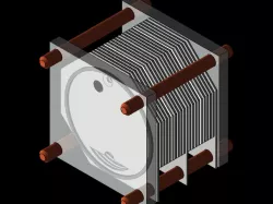 Wasserstoff Trockenzelle (HHO Generator)