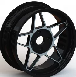 15 inch rim black