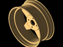 15 inch rim gold