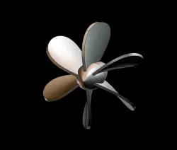 (2005-002) Ship Propeller