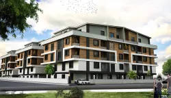 3 blocks building exteriors 3D model
