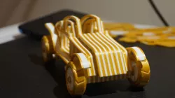 3d Printable Toy Car TC01 3D model
