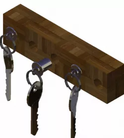 4FTMPPPolinema02 - Plug Key Holder