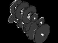5 speed synchromesh gearbox