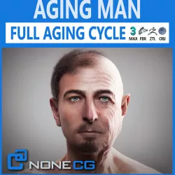 Aging Man 3D model