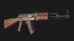 AK-47 3D model