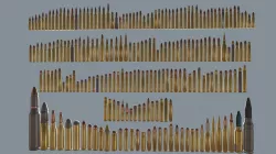 Ammo Pack Low-poly 3D model