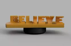 Anamorphic Text Art