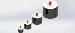 Anti vibration pads for vibratory bowl feeders