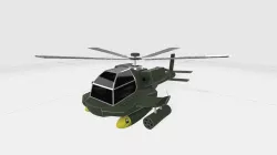 Apache Helicopter 3D model