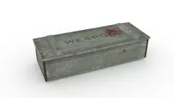 Army Box Military box Low-poly 3D model