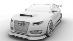 Audi Modified Car 3D model