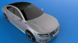 Audi Rs7  3D model