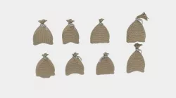  Bag Sack Pack 3D model