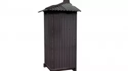 Balcony metais 01 03 Corner for Russia Low-poly 3D model