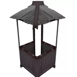 Balcony metais 01 29 Corner for Russia Low-poly 3D model
